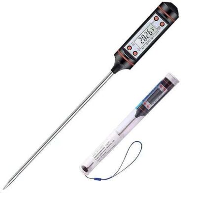 EVRU® Cooking Thermometer, Meat Food Thermometer, Auto Off LCD Screen