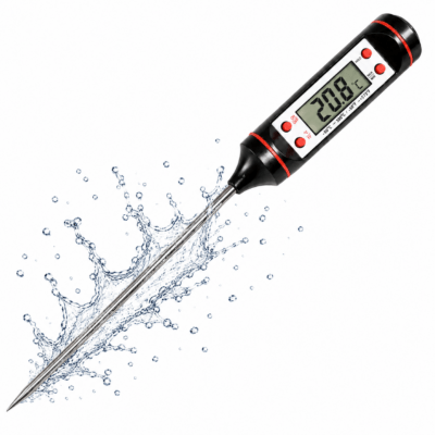 EVRU® Cooking Thermometer, Meat Food Thermometer, Auto Off LCD Screen